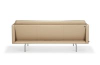 Billede af DUX Ritzy 3 Pers. Sofa L: 210 cm - Chrome/Naturale Perle