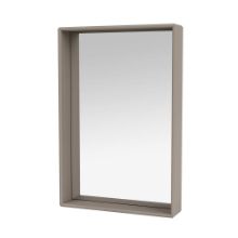 Billede af Montana Accessories Shelfie Spejl med hylde 46,8x69,6 cm - 141 Truffle