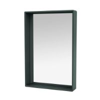 Billede af Montana Accessories Shelfie Spejl med hylde 46,8x69,6 cm - 163 Black Jade