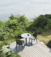 Billede af Normann Copenhagen Allez Table 3L Ø: 60 cm - Oak / Black