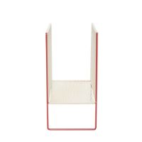 Billede af Hübsch String Magasinholder H: 50 cm - Rød/Hvid