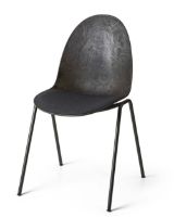 Billede af Mater Eternity Sidechair W Upholstery Seat SH: 46 cm - Re-Wool Grey 198