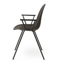 Billede af Mater Eternity Armchair SH: 46 cm - Coffee Waste Black