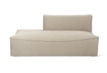 Billede af Ferm Living Catena Open End Left L300 Rich Linen 170x108 cm - Natural 