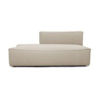 Billede af Ferm Living Catena Open End Left L300 Wool Boucle 170x108 cm - Natural 