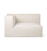 Billede af Ferm Living Catena Armrest Left L400 Wool Boucle 76x138 cm - Off-White 