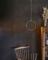 Billede af Sirius Liva Circle Small 60 LED lys - Sølv