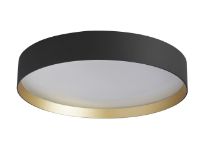 Billede af LOOM Design Lucia Loftlampe Ø: 45 cm - Black/Gold 