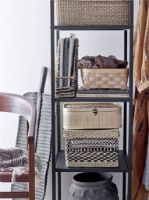 Billede af Bloomingville Sabelkurv m. Låg Sæt af 3 stk. - Søgræs