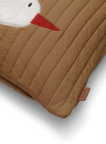 Ferm Living Bird Quilted Cushion Rectangular 60 x 40 cm - Sugar Kelp