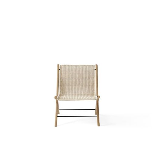 &Tradition X HM10 Lounge Chair SH: 46 cm - Natural Rattan/Eg