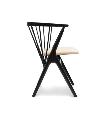Sibast Furniture No 8 Dining SH: 45 cm - Sortlakeret Eg/Honey