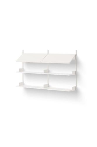 New Works Office Shelf 900 94x163,5 cm - White/White