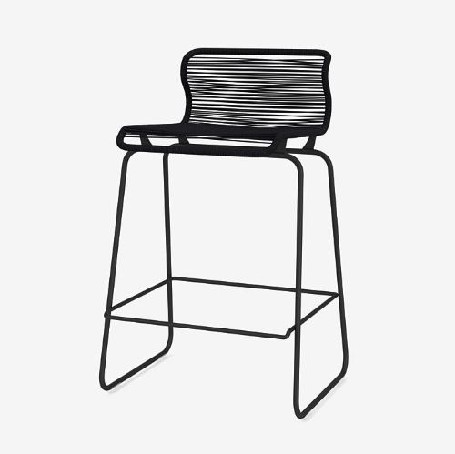 Montana Panton One Kitchen SH: 65 cm - Black/Paper Black