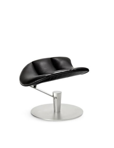 Bruunmunch The Lobster FOOTstool H: 41 cm - Black Oak / Chrome