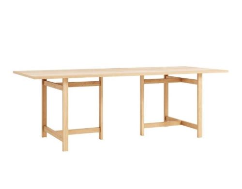 Moebe T-Frame Dining Table 220x90 cm - Oak