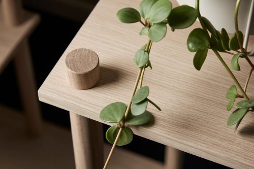 Woud Elevate Shelving System 1 - Oak
