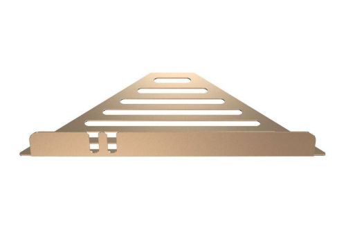 FROST NOVA2 Sæbehylde 9 Hjørne 14,5x27,7cm - Børstet Guld