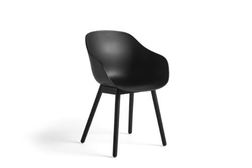 HAY AAC 212 About A Chair H: 82 cm - Black Lacquered Oak/Black
