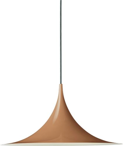 GUBI Semi Pendant Ø: 47 cm - Roasted Pumpkin Glossy
