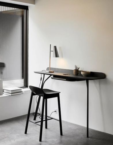 Woud Tree Console Table H: 89 cm - Black