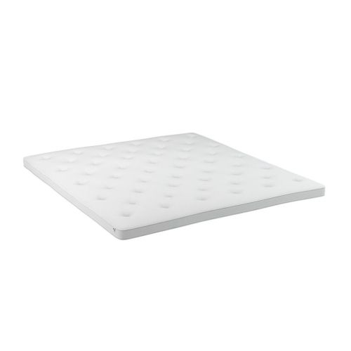 GOD NAT Odin Quilt Latex 60 Vendbar Sommer/Vinter Topmadras 160x200cm - Hvid