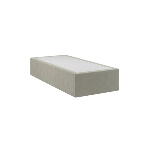 GOD NAT Odin Boxmadras 90x200 cm - Fløjl/Beige