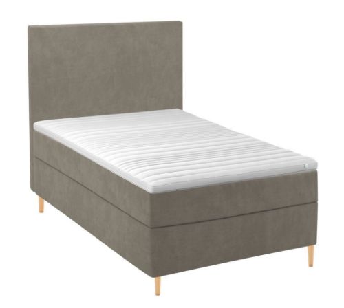 GOD NAT Odin Kontinentalseng Standard 90x200 cm - Velour/Sand