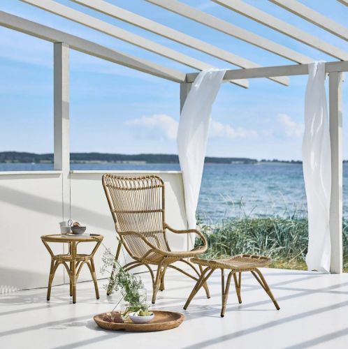 Sika-Design Tony Exterior Sidebord Ø: 50 cm - Exterior Antique
