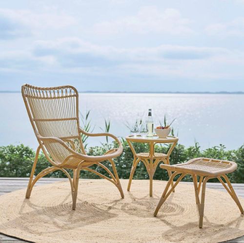 Sika-Design Monet Exterior Lænestol SH: 40 cm - Exterior Natural
