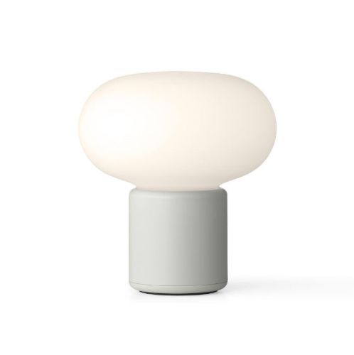 New Works Karl-Johan Portable Table Lamp H: 18 cm - Light Grey
