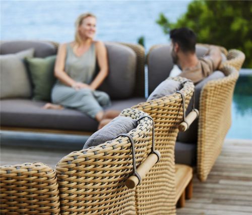 Cane-line Outdoor Arch Nakkepude 21x36 cm - Grå