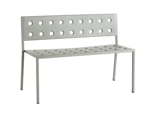HAY Balcony Dining Bench L: 114 cm - Desert Green
