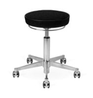 Billede af Vermund VL67 Taburet  - Krom/Koksgrå