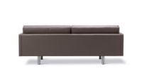 Billede af Erik Jørgensen EJ220 2062 2 Pers. Sofa 100 L: 212 cm - Brun Omni Læder/Krom