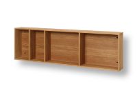 Billede af Ferm Living Bon Shelf L: 47 cm - Oiled Oak vest Wall Rug 165 x 100 cm - Natural  