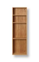 Billede af Ferm Living Bon Shelf L: 47 cm - Oiled Oak vest Wall Rug 165 x 100 cm - Natural  