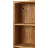 Billede af Ferm Living Bon Shelf L: 47 cm - Oiled Oak vest Wall Rug 165 x 100 cm - Natural  