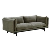 Billede af Wendelbo Kite 2 Seater Sofa L: 208 cm - Sortbejdset Eg/Roco Col. 8