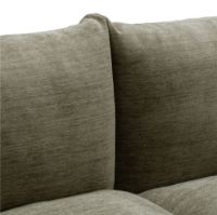 Billede af Wendelbo Kite 2 Seater Sofa L: 208 cm - Sortbejdset Eg/Roco Col. 8