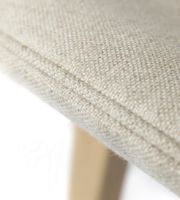 Billede af FDB Møbler L32 Suru Loungestol H: 82 cm - Eg/Beige 