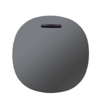 Billede af FDB Møbler I4 Birksø Spejl Ø: 70 cm - Tonet 