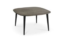 Billede af Thomsen Furniture Oak Sofabord 80x80 cm - Røget Eg/Sort Eg