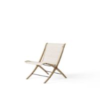 Billede af &Tradition X HM10 Lounge Chair SH: 46 cm - Natural Rattan/Eg