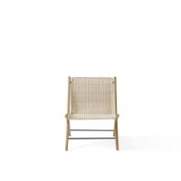 Billede af &Tradition X HM10 Lounge Chair SH: 46 cm - Natural Rattan/Eg