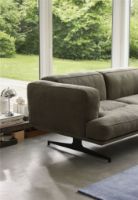 Billede af &Tradition Inland AV22 Sofa SH: 40 cm - Noble Black Leather