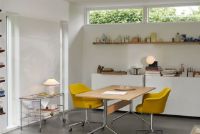 Billede af &Tradition Alima NDS1 Barvogn H: 59,4 cm - Chrome/Walnut