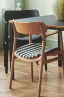 Billede af Bent Hansen Asger Stol M. Polstring H: 80 cm - Olieret Eg/Vils 22-100/151 