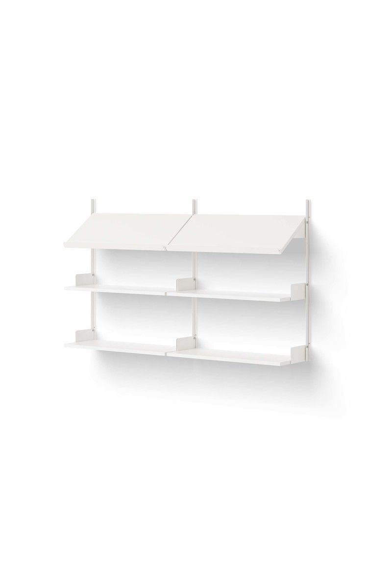 Billede af New Works Office Shelf 900 94x163,5 cm - White/White
