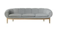 Billede af GUBI Croissant Sofa SH: 46 cm - Oak / Dedar Karakorum 004